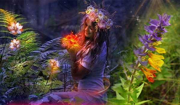 Символами праздника стали два цветка. Один из них – не существующий в природе цветок папоротника. Другой цветок – Иван-да-Марья