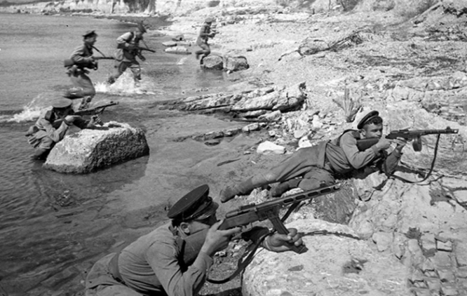 Высадка десанта, Малая земля 1943 год