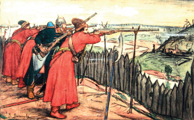 В.М.Васнецов. «Стрельцы».