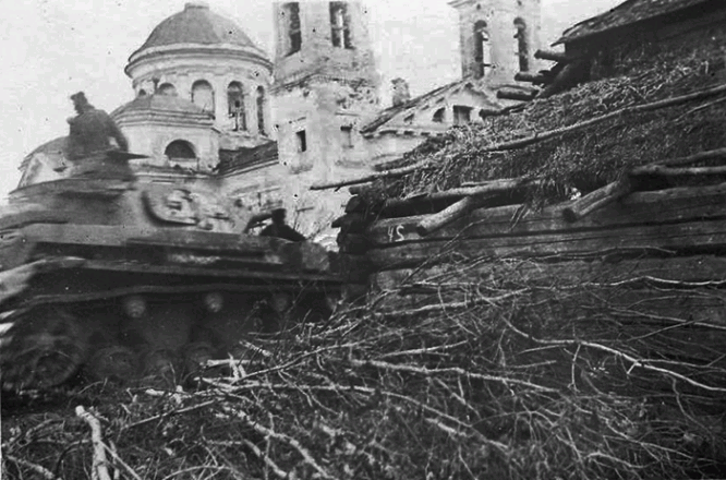 Храм Святой Троицы. Вязьма, военное время.