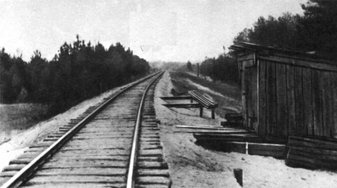 Место гибели Аркадия Гайдара.