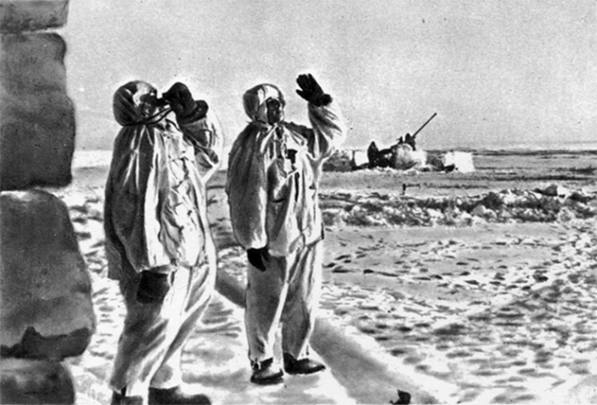 Зенитчики на трассе.