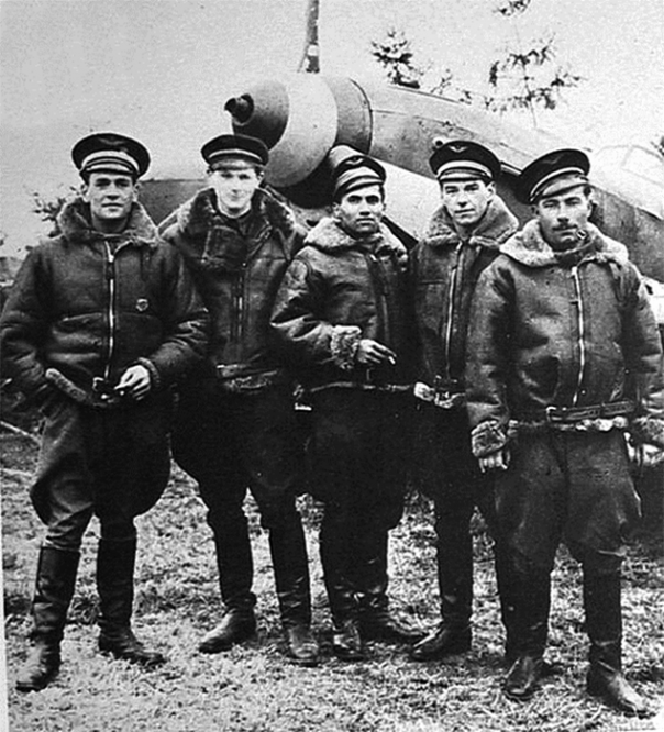 Октябрь 1943, асы полка Нормандия-Неман.