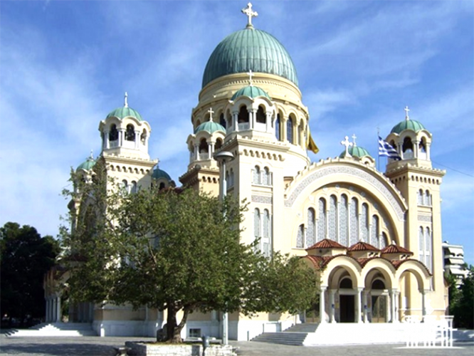 Собор Андрея Первозванного в Патрах, Греция.