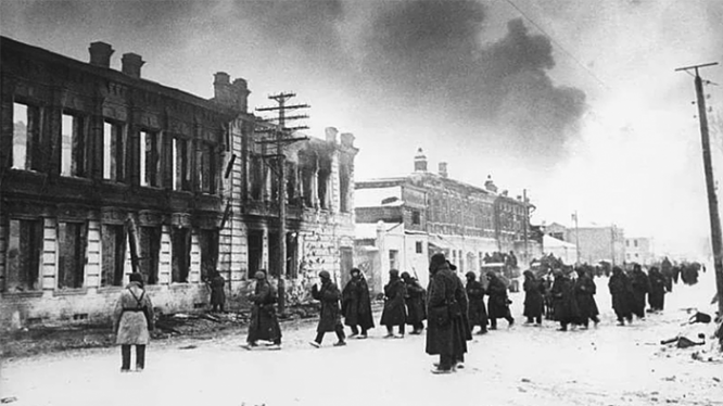 Волоколамск после освобождения.