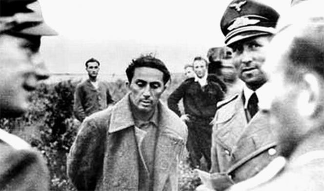 Сын Сталина Яков в немецком плену.