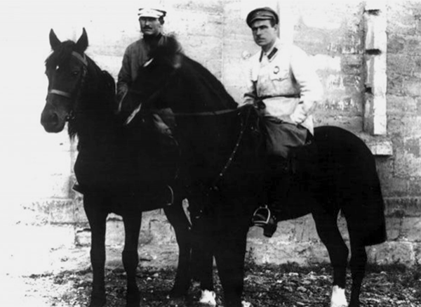 Командир артиллерийского полка 51-й Перекопской дивизии Л.А. Говоров. 1926 г.