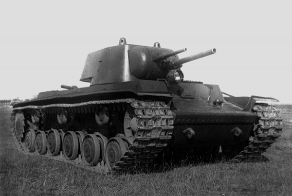 Опытный образец тяжёлого танка КВ