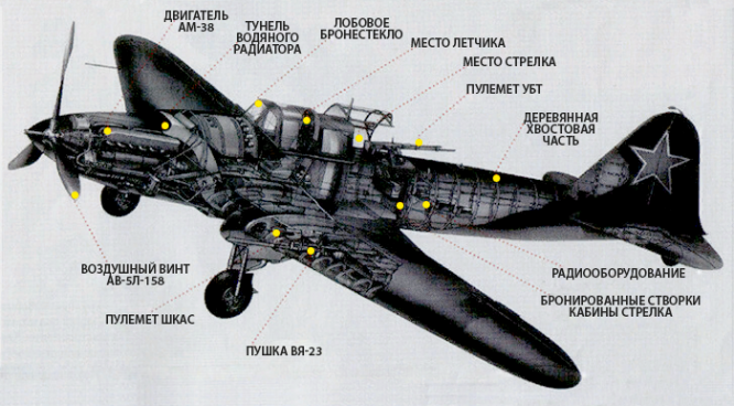 Ил-2 в разрезе