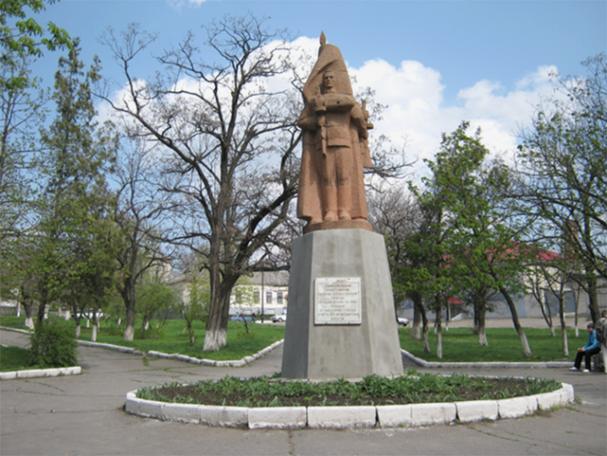 Первомайск Николаевская область. Сквер Славы. Памятник погибшим землякам