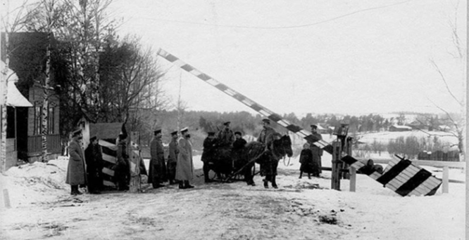 Пограничный пост. 1908 г.