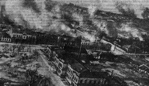 Николаев в день освобождения частями Красной Армии 28 марта 1944 г.