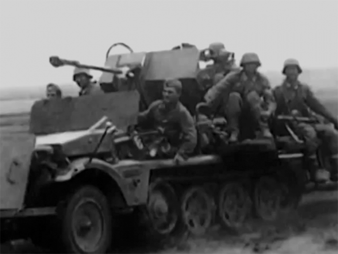 Отступающие фашисты