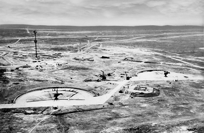 Стартовая позиция противоракет «Системы А»