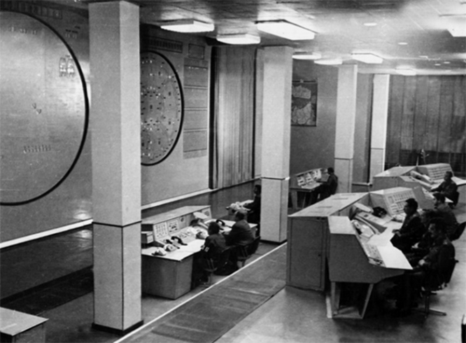 Главный командно-вычислительный центр системы ПРО А-35 в Кубинке