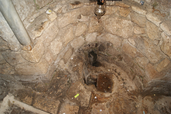 Святой источник в Назарете, возле которого Дева Мария впервые услышала глас Архангела Гавриила