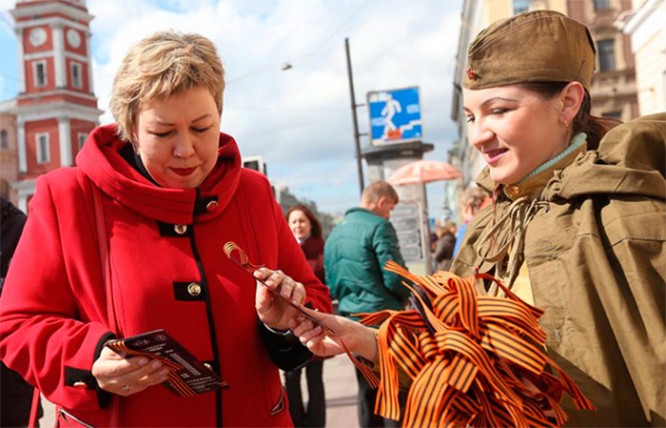 Акция «Георгиевская ленточка»