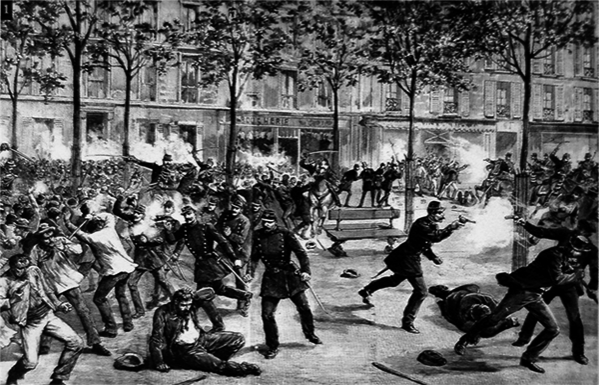 Расстрел участников демонстрации в Чикаго