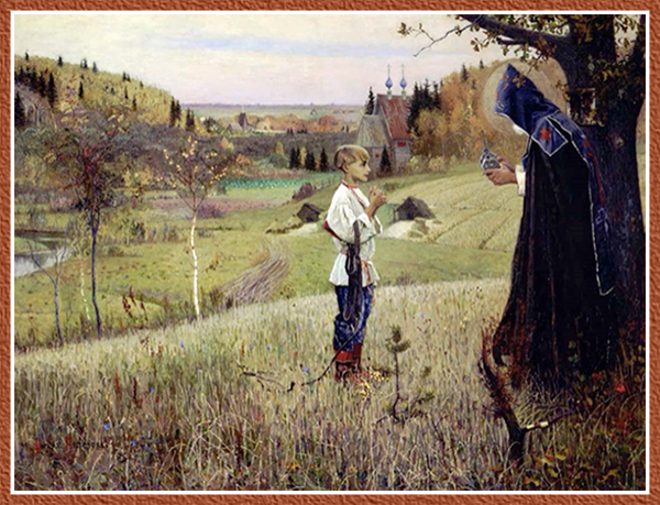 Михаил Нестеров. «Видение отроку Варфоломею»