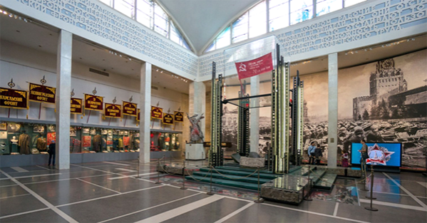 Знамя Победы в Центральном музее Вооруженных Сил