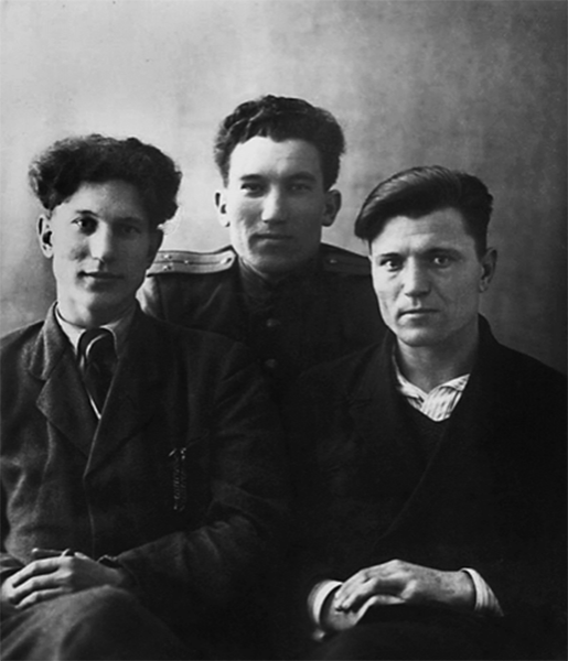 Бывшие фронтовики братья Василий, Алексей и Антон Герасимовы