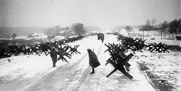 Можайское шоссе. Октябрь 1941 г.