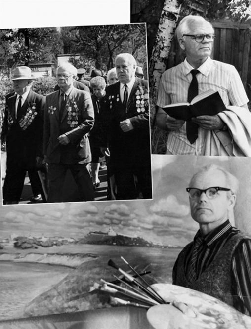 Еще в годы войны Владимир Васильевич Ястребов проявлял творческую активность как художник, журналист, поэт