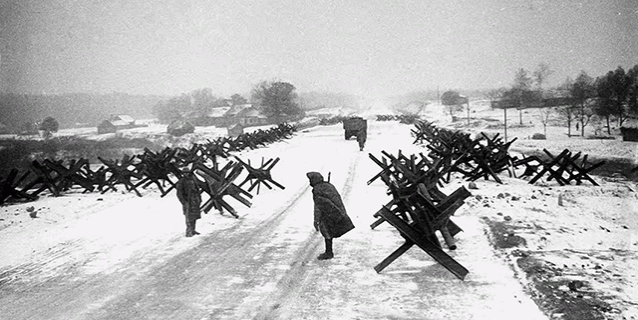 Можайское шоссе, октябрь 1941 года