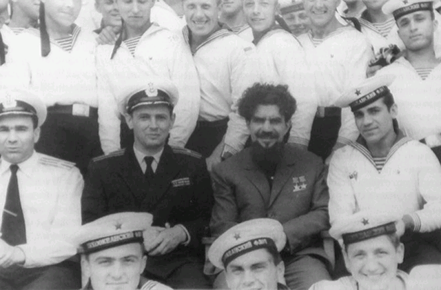 Виктор Леонов в части морского спецназа, 1965 год